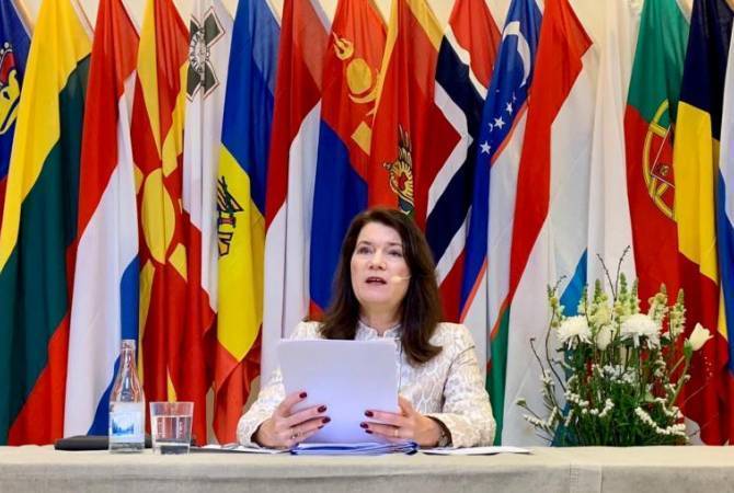 La Présidente en exercice de l&rsquo;OSCE, la suédoise Anne Linden, s&rsquo;est rendue en Azerbaïdjan