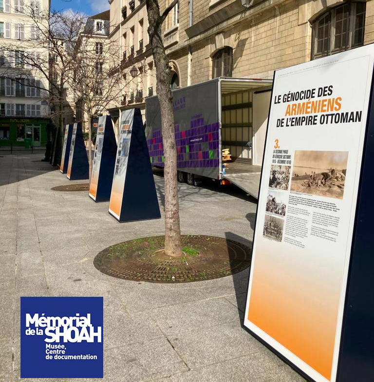 Exposition à ciel ouvert des Génocides du XXe siècle