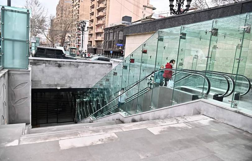 Le passage souterrain d’Erévan reliant le parc Diana Abgar au parc Machtots est désormais ouvert au public