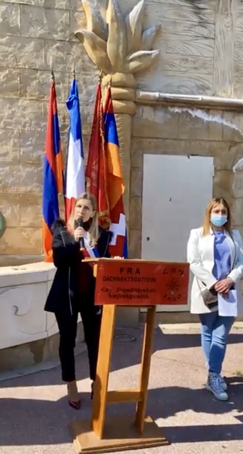 Aurore Bruna : « Commémoration du 100e anniversaire où Soghomon Tehlirian a rendu la justice au peuple arménien »