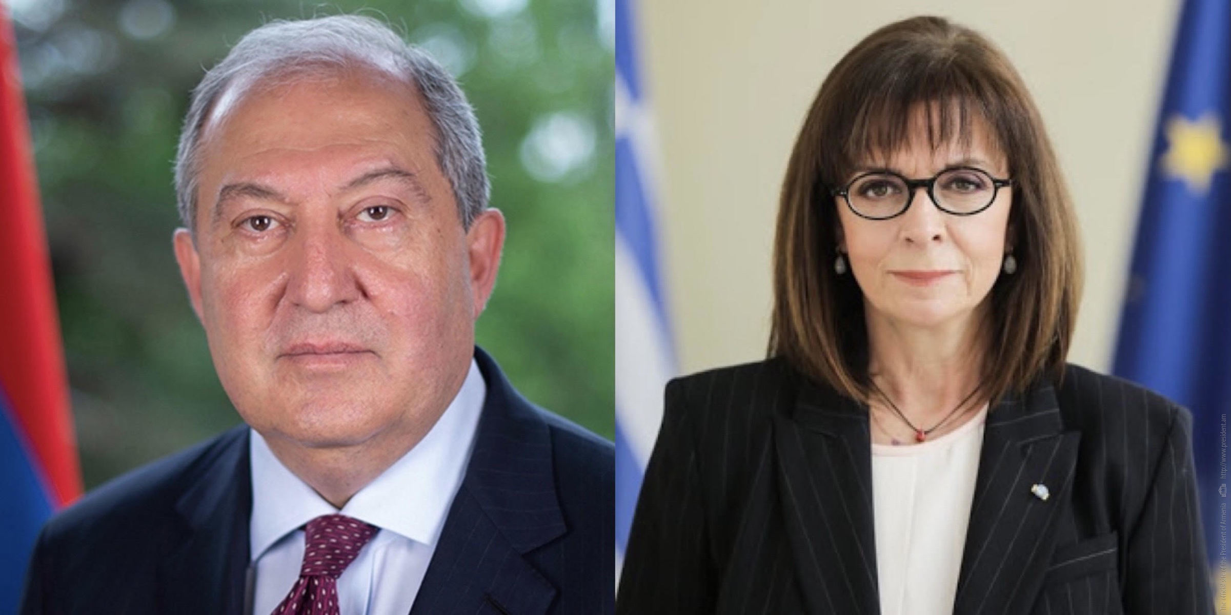 Message d&rsquo;Armen Sarkissian à l&rsquo;occasion des 200 ans de l&rsquo;indépendance de la Grèce