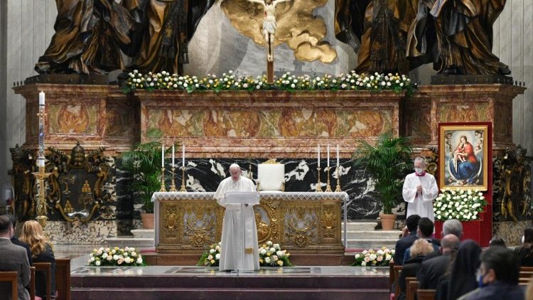 Le pape François s&rsquo;adresse pour la libération des prisonniers de guerre du Haut-Karabagh dans le message de Pâques
