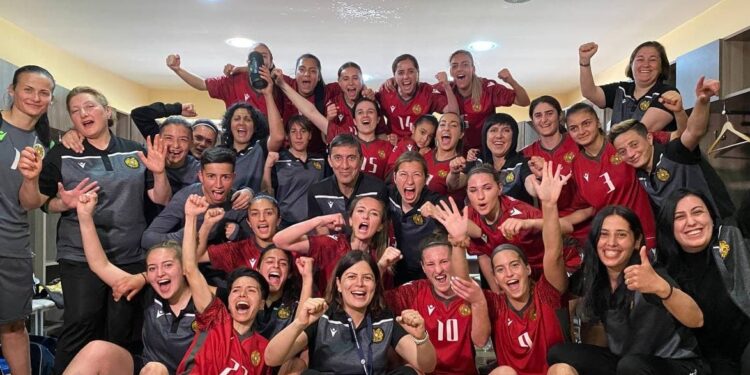 L’équipe féminine d’Arménie s’impose 2-0 face au Liban dans le tournoi Our Game à Erévan