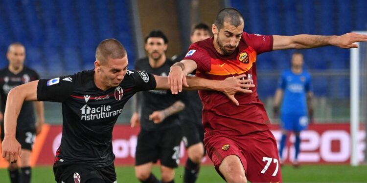 Le retour d’Hernikh Mkhitaryan à l’AS Rome qui s’est imposée 1-0 face à Bologne lors de la 30e journée de Série A