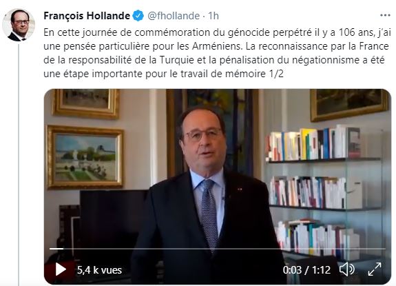 Soutien de François Hollande