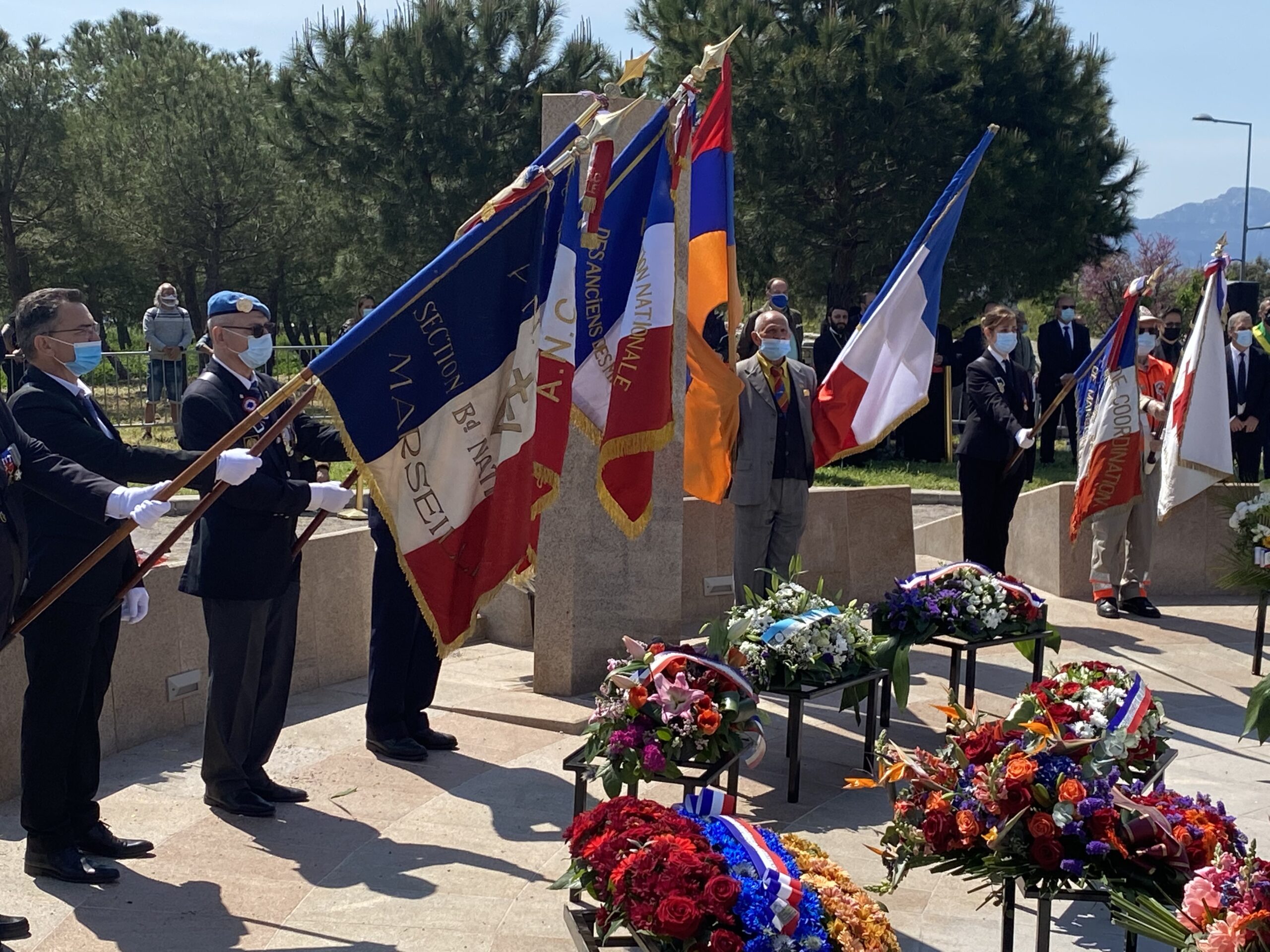 Cérémonie au mémorial du génocide des Arméniens