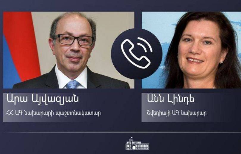 Ara Aïvazyan a fait part de son inquiétude à Ann Lynde la présidente de l’OSCE face à la violation frontalière de l’Arménie par l’Azerbaïdjan