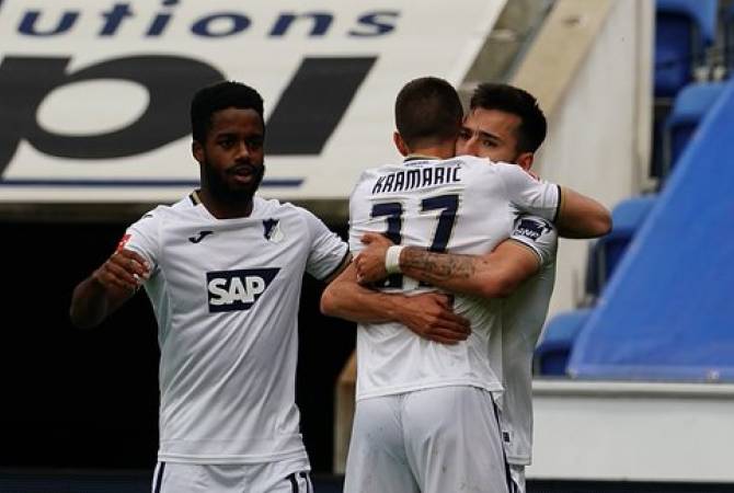 Arminia Bielfeld-Hoffenheim (1-1) avec l’international Arménien Sargis Adamyan titulaire et auteur d’une passe décisive