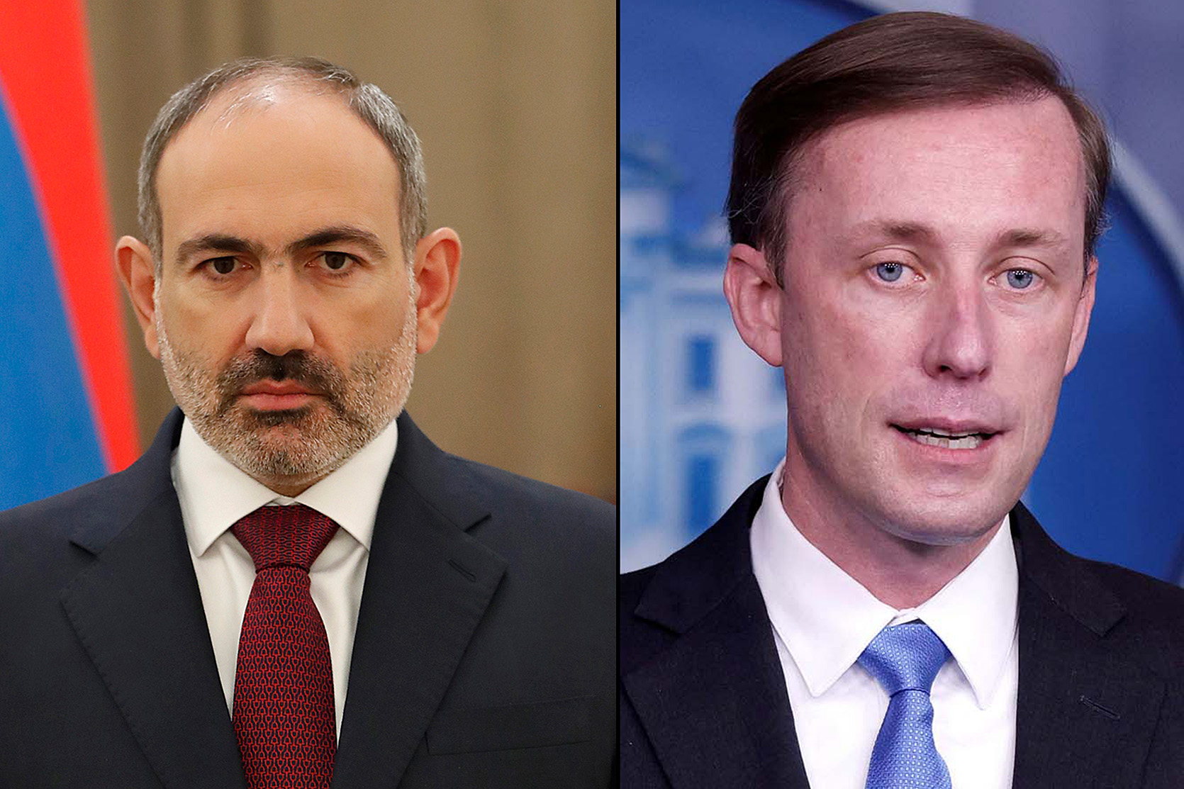 Entretien téléphonique entre Pachinian et Jake Sullivan conseiller de Biden