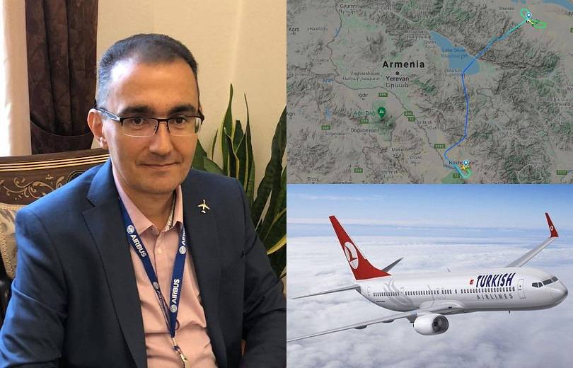Un avion turc a survolé le 25 mai l’Arménie pour se rendre du Nakhitchevan à Gandja en Azerbaïdjan…et ce n’est pas la première fois