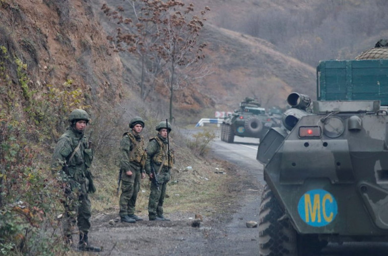 Les forces russes en Artsakh ont assuré la sécurité du déplacement de 6 colonnes de véhicules militaires de l’Azerbaïdjan