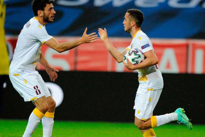 La Suède s’impose sur l’Arménie (3-1) en match amical avec une sélection arménienne très active et en progrès