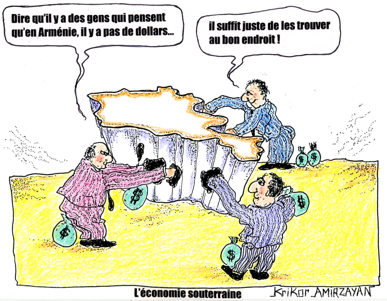 Grâce à la lutte contre l’économie souterraine, le budget de l’Etat arménien aurait augmenté de 40% entre 2018 et 2020