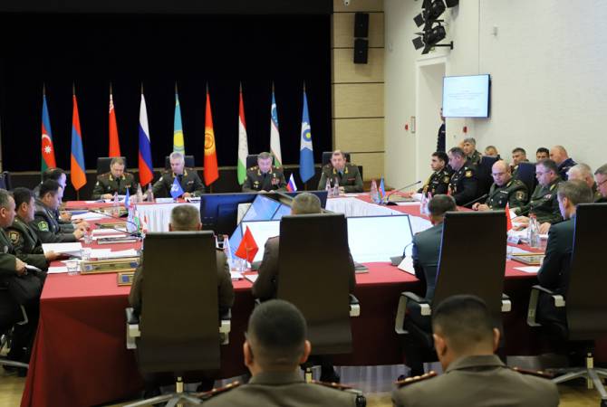 Artak Davtyan a participé à la session du Comité des chefs d&rsquo;état-major de la CEI