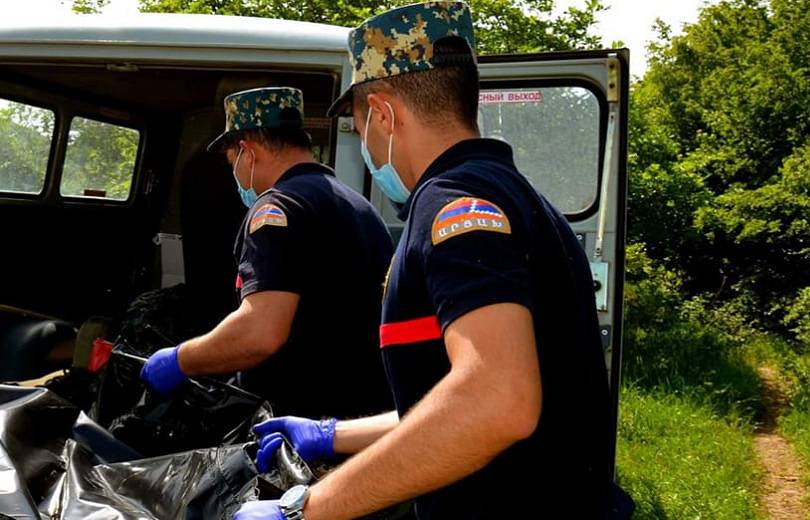 8 corps de soldats Arméniens trouvés aujourd’hui dans la région de Hadrout en Artsakh occupée par l’Azerbaïdjan