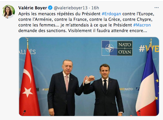 Valérie Boyer exprime sa déception