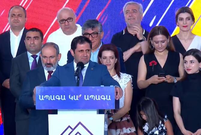 Ensemble, nous avons réaffirmé les valeurs de la révolution de 2018: Souren Papikyan