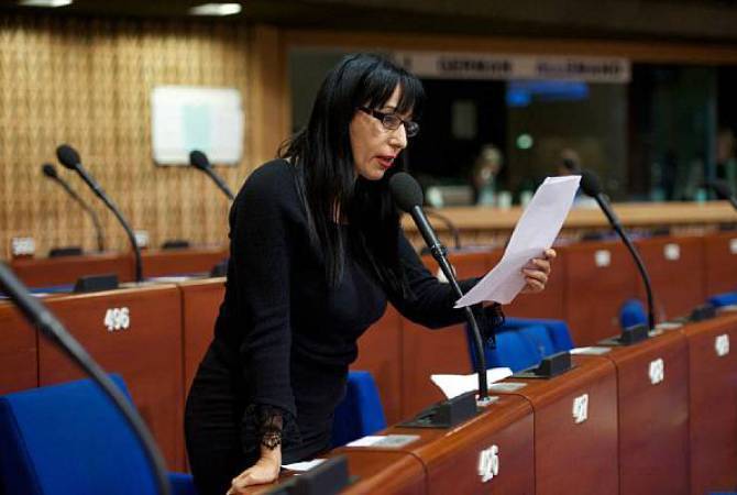 Naira Zohrabyan demande la suspension du droit de vote de Bakou