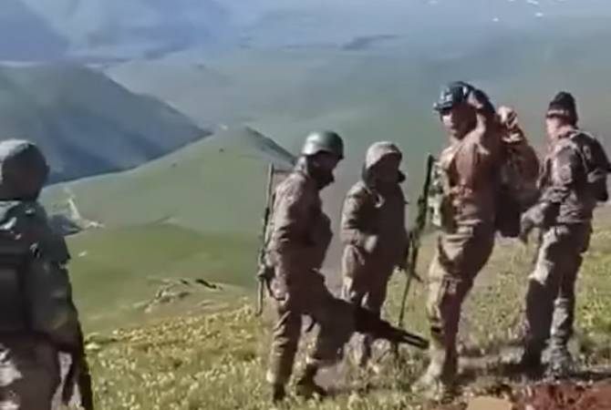 Le ministère arménien de la Défense affirme que la vidéo des heurts entre soldats Azéris et Arménien qui circule sur les réseaux sociaux est une ancienne vidéo