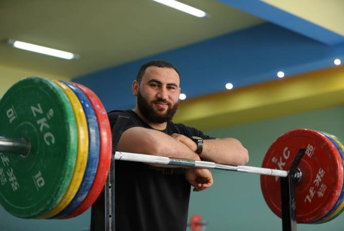 L’haltérophile d’Arménie, Simon Martirosyan vise l’or des Jeux Olympiques de Tokyo