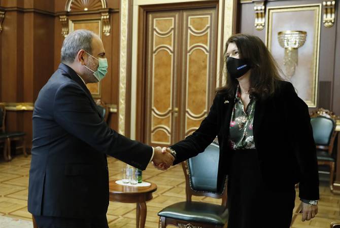 La Présidente en exercice de l&rsquo;OSCE souhaite à Nikol Pachinian de réussir dans la mise en œuvre des réformes