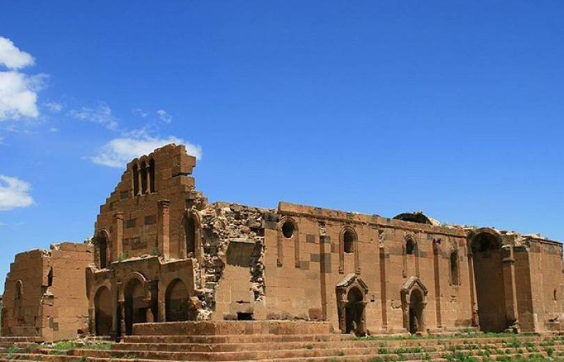 Le temple de Ererouyk, une construction datant du 4e au 6e siècle dans la région de Chirak (Arménie) va subir des travaux de renforcement de ses structures