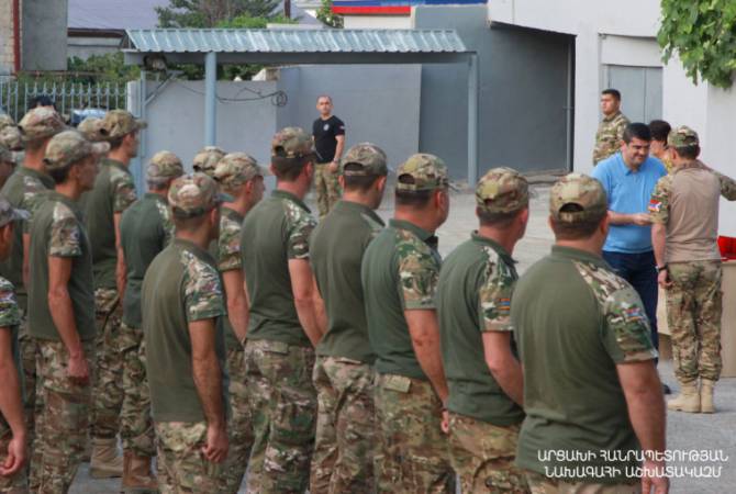 Le président de l’Artsakh, Arayik Harutyunyan: l&rsquo;Artsakh doit avoir des forces armées fortes