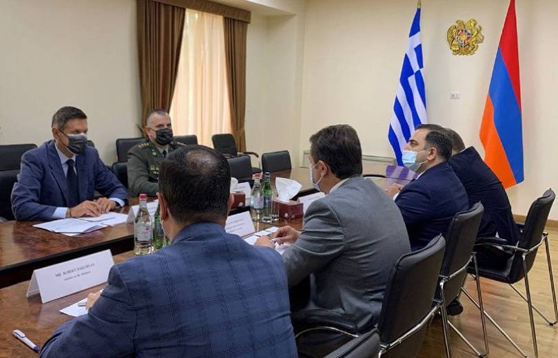 L&rsquo;Arménie et la Grèce envisagent une nouvelle coopération dans le domaine des technologies