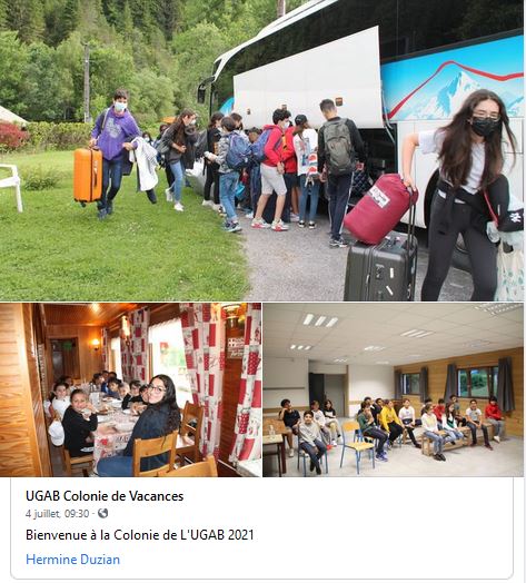 Bienvenue à la Colonie de L&rsquo;UGAB 2021
