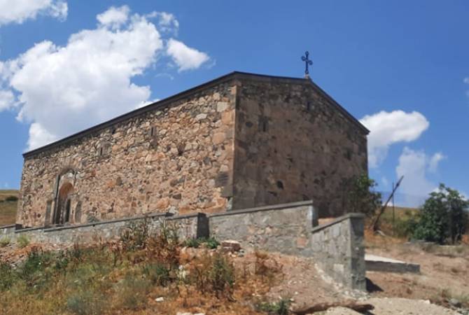 Restauration de l’église arménienne Sourp Asdvadzadzine de Bnounis (Arménie)