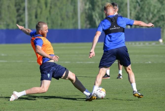 L’international arménien Varadzat Haroyan a participé aux entraînements de Cadix (Espagne) avant la reprise de la Liga