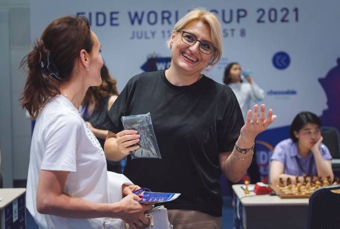 Elina Danielyan a gagné, Gabriel Sargsyan a perdu lors de la Coupe du monde 2021 à Sotchi (Russie)