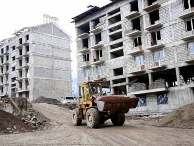 Stepanakert en plein chantier