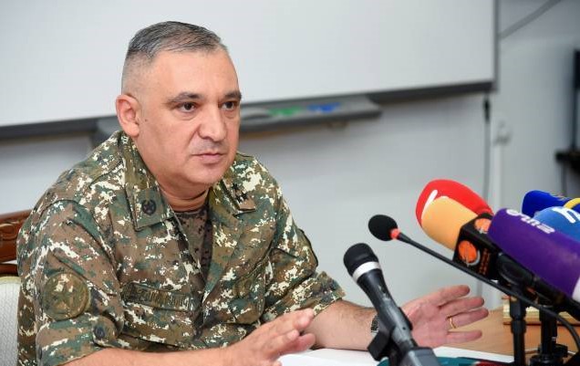 La situation à la frontière arméno-azérie est calme actuellement affirme le capitaine Samuel Asatryan