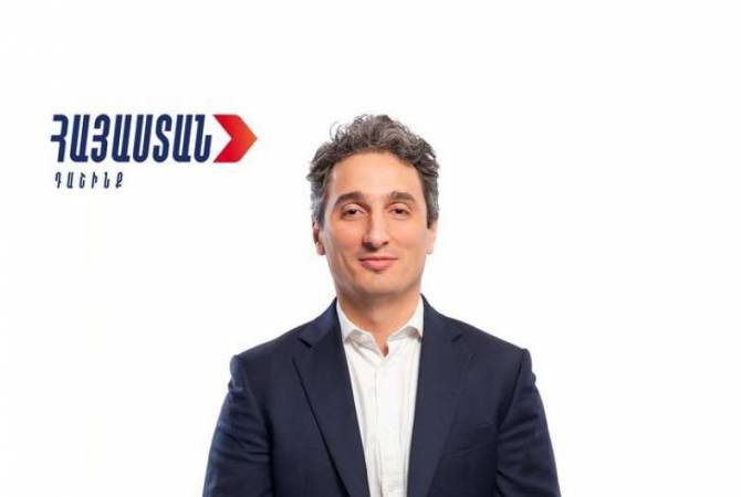 Alexandre Khachatouryan a refusé son mandat de député du bloc Hayastan (Arménie)