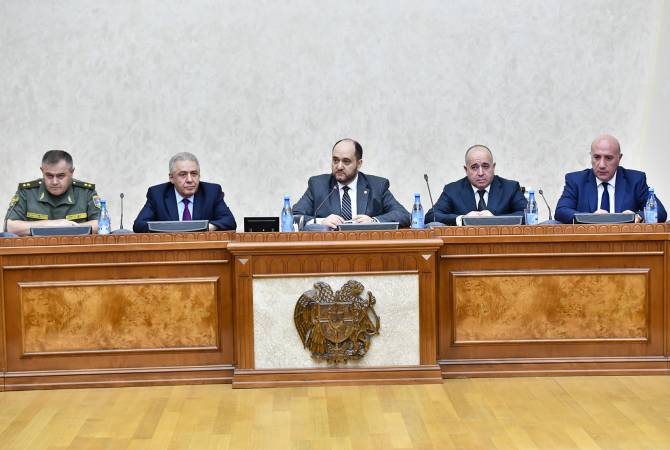 Tout sera fait pour avoir une armée forte et des frontières protégées selon Archak Karapetyan