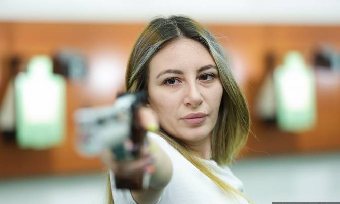 Tokyo-2020 : Elmira Karapetyan (Arménie) en tir pistolet est 18e