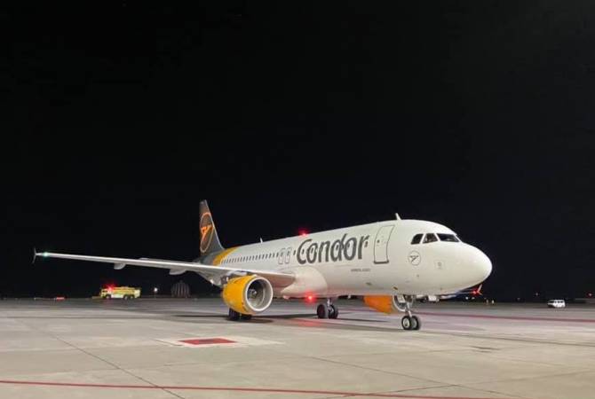 Les vols réguliers de la compagnie aérienne Condor entre Francfort et Erévan ont débuté