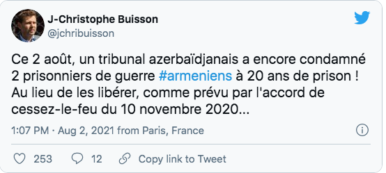 J.C.Buisson : 20 ans pour deux prisonniers de guerre !