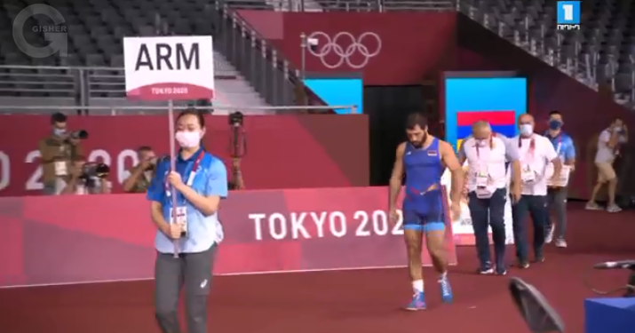 Karapet Chalyan (Arménie) perd le combat pour le bronze olympique face à Rafig Huseynov (Azerbaïdjan) grandement aidé par l’arbitrage…