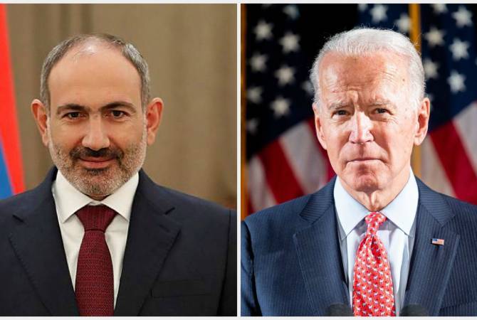 Joe Biden a félicité Nikol Pachinian et s&rsquo;est déclaré prêt à poursuivre les efforts pour faire libérer les prisonniers de guerre Arméniens
