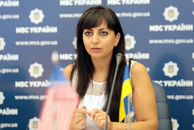 L’Ukrainienne d’origine arménienne Mery Hakobyan est nommée vice-ministre de l’Intérieur d’Ukraine