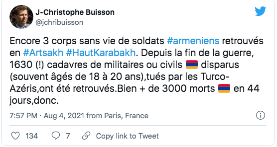 J.C.Buisson : encore trois corps sans vie retrouvés