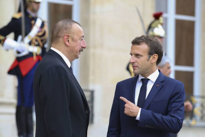 Entretien téléphonique entre Emmanuel Macron et Ilham Aliev aujourd’hui