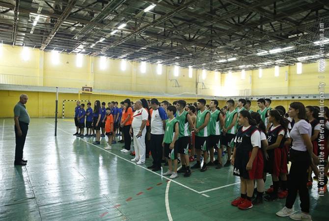 Des jeux sportifs ont eu lieu dans le cadre de la coopération Erevan Stepanakert