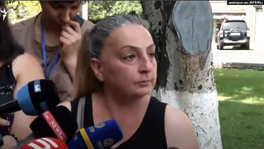 Manifestation à Erevan de proches de soldats portés disparus en Azerbaïdjan