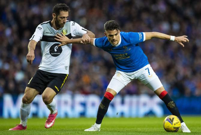 Glasgow Rangers-Alashkert Erévan (1-0), courte défaite des Arméniens en Ecosse en match de barrage de l’Europa League