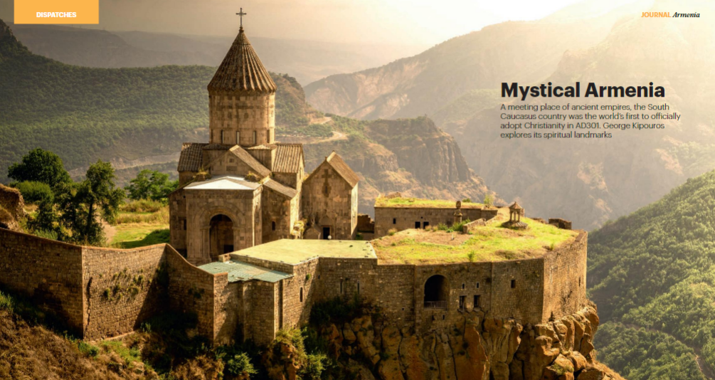 Le magazine britannique Wanderlust consacre un dossier de 6 pages sur l’Arménie
