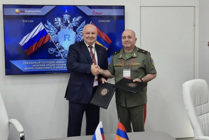 Archak Karapetyan le ministre arménien de la Défense a Moscou a analysé la coopération militaire arméno-russe