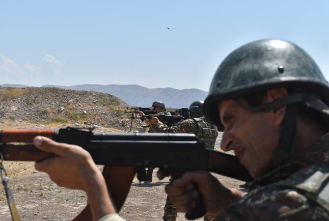 Les réservistes de l’Armée arménienne ont participé à des exercices de tirs